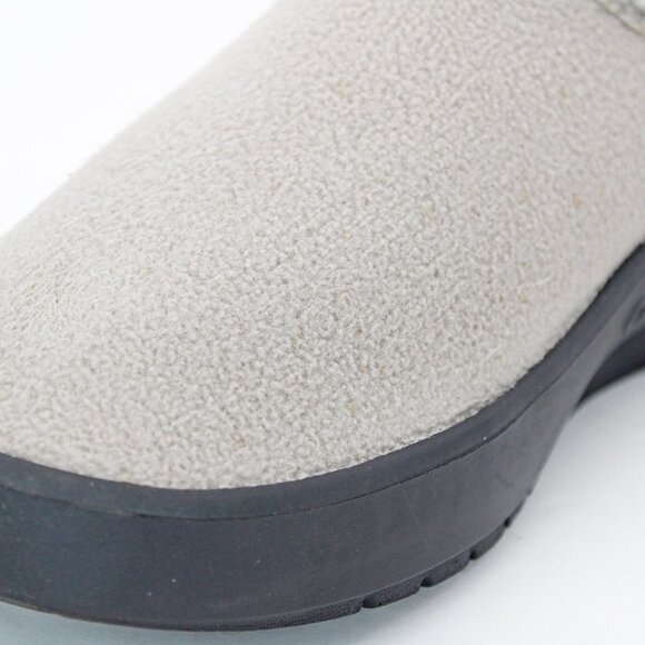 Oofos Men’s ‘OOcoozie’ Recovery Gray Vegan Sherpa SlipOn: Size US 10 - Picture 6 of 10